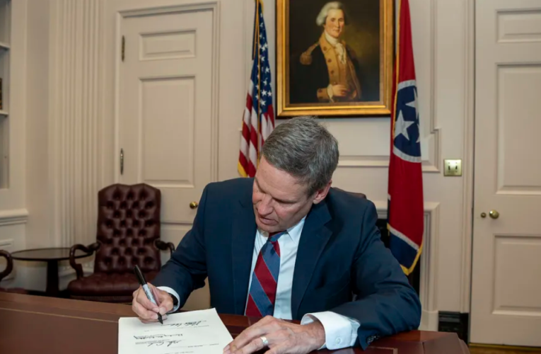Tennessee governor signs bill restricting how race and bias can be taught in schools