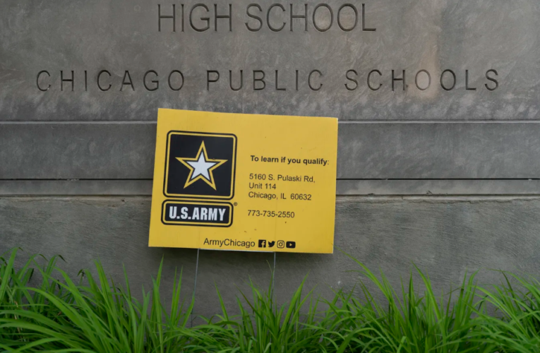 In Chicago, some black and Latino students are automatically enrolled in classes taught by the military