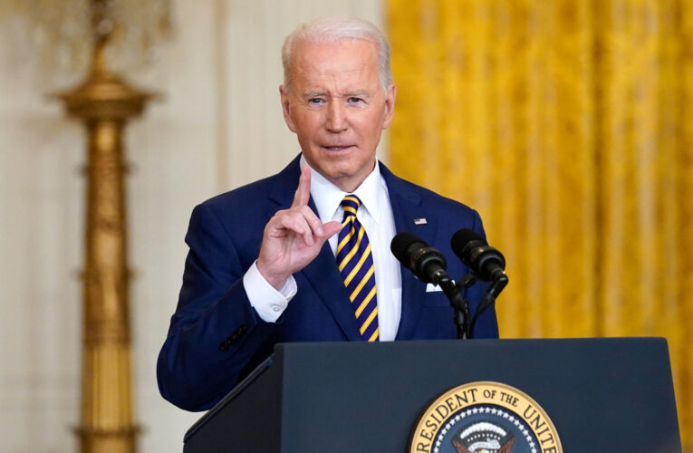 Biden denies his policies caused high gas prices